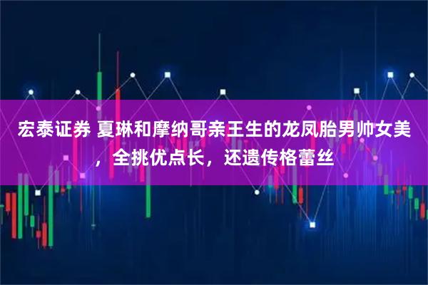 宏泰证券 夏琳和摩纳哥亲王生的龙凤胎男帅女美，全挑优点长，还遗传格蕾丝