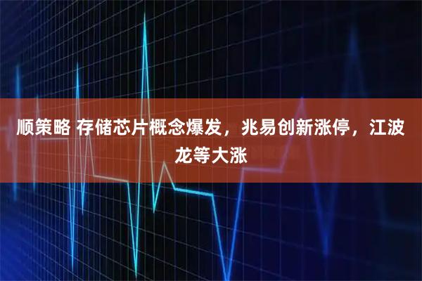 顺策略 存储芯片概念爆发，兆易创新涨停，江波龙等大涨